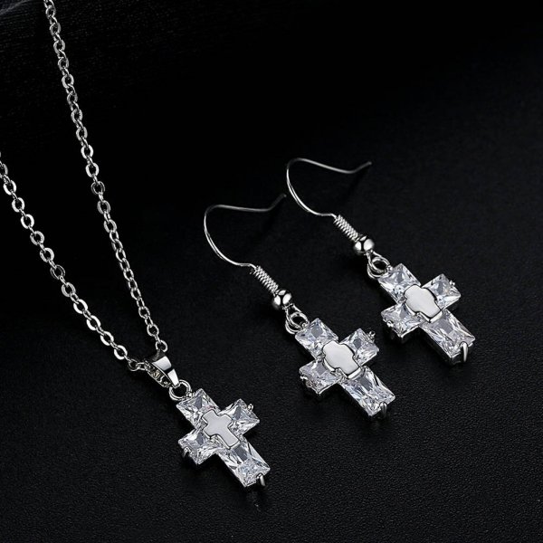 Cross ornament set